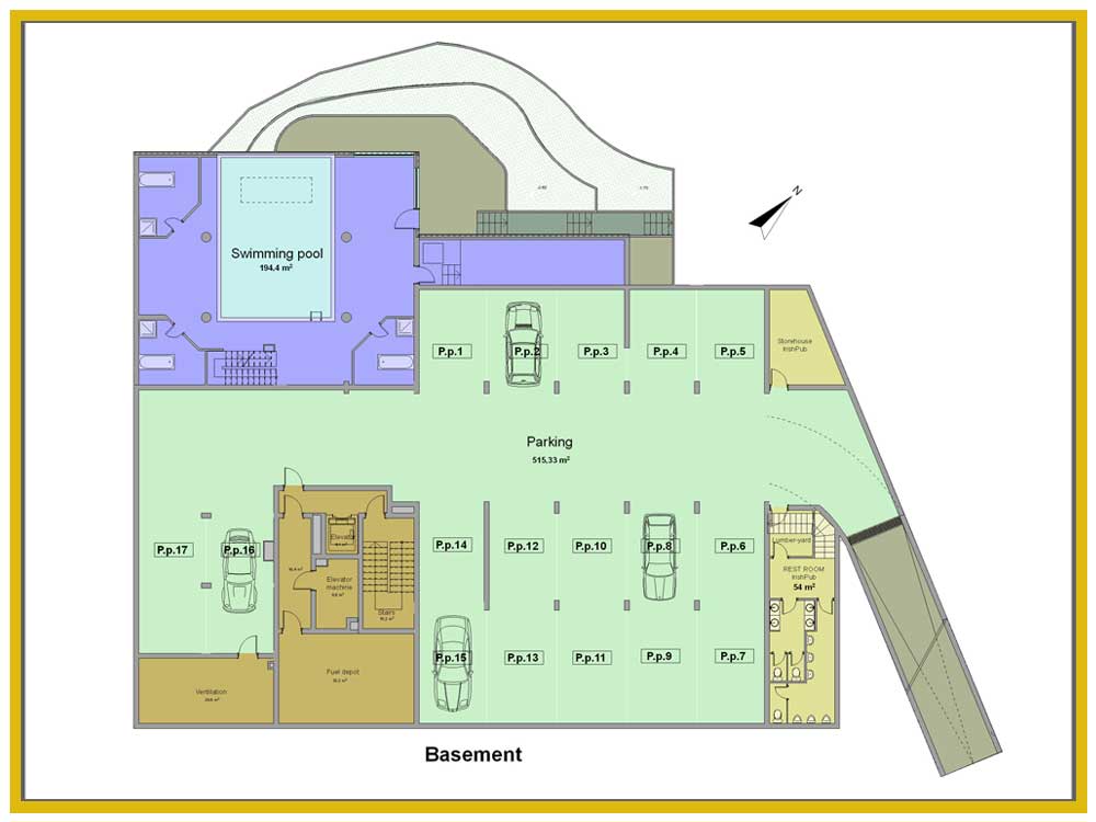 13 Delightful Underground Garage Plans House Plans 2094